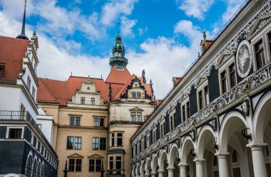Dresden eski binalar. Anıtsal mimari Almanya