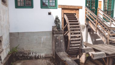eski su değirmeni Ceske Krumlov, Çek Cumhuriyeti için