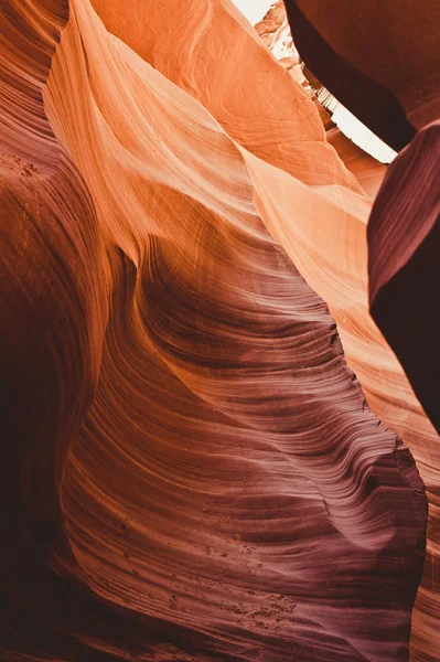 Natural stone texture. Weathered Sandstone in Antelope Canyon, Arizona, USA — Stock Photo, Image