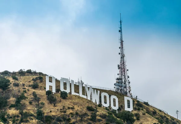 Picturesque Hollywood Hills. Famous tourist attraction of Los Angeles, California, USA — Stock Photo, Image
