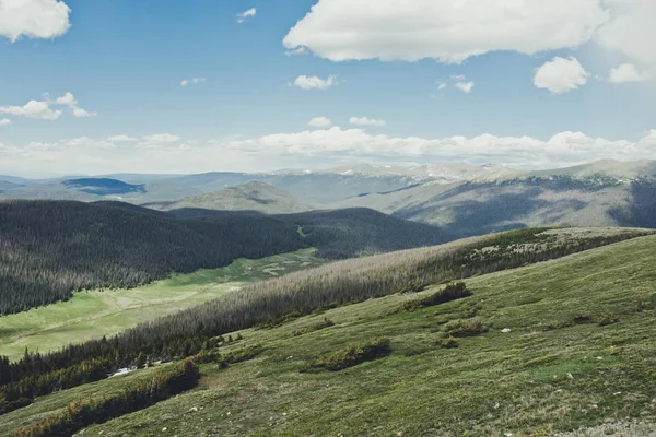 洛矶山脉山的全景。科罗拉多州 — 图库照片