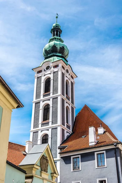 Malownicze Stare czeskie miasta Český Krumlov — Zdjęcie stockowe