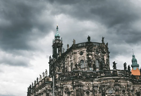 Hofkirche. Antigua Iglesia Luterana en Dresde, Alemania — Foto de Stock