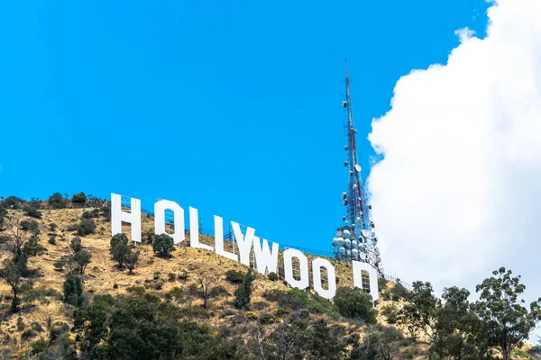 Sunny Hollywood Hills. California Attractions — Stock Photo, Image