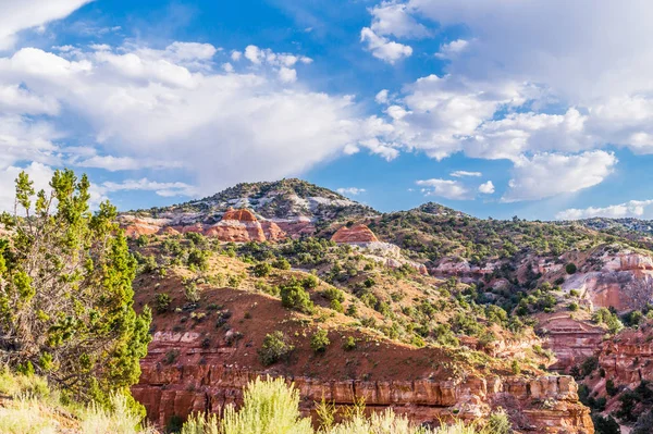 Мальовничі пейзажі Арізона, скелі-пам'ятники. Подорож через резерви на південно-заході США — стокове фото