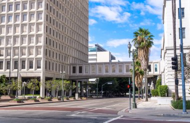 Los Angeles, Kaliforniya federal Mahkemesi Binası. Şehrin iş merkezi