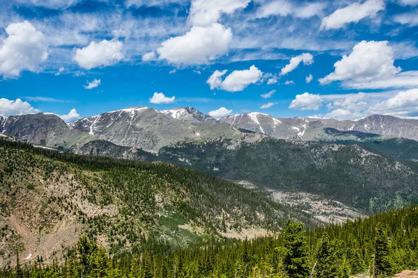 Montanhas Rochosas Verão Uma Viagem Para Lugares Pitorescos Colorado — Fotografia de Stock