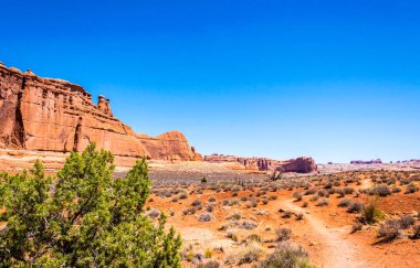 Moab, Utah, ABD çöl. Cansız Taş Çölü ve kayalar