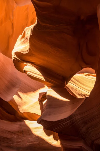 Antelope Canyon Arizona Erosión Rocas Areniscas Desfiladero Subterráneo Atracción Turística — Foto de Stock