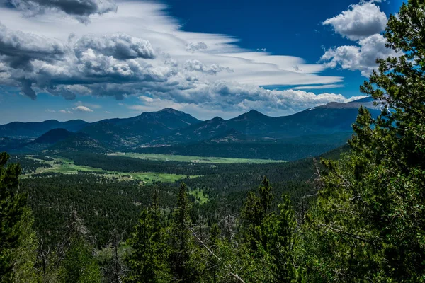 Sınır Arazi Rocky Dağı Milli Parkı Colorado Doğa Kuzey Amerika — Stok fotoğraf