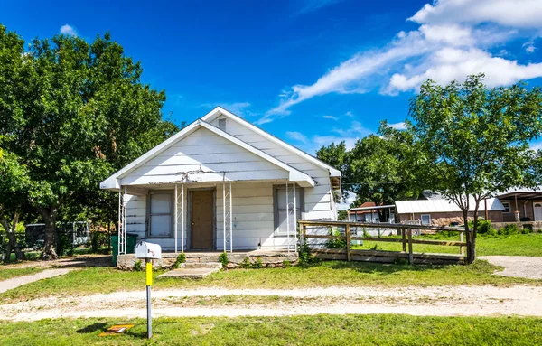 Rural life in the USA. Cozy family house in Texas