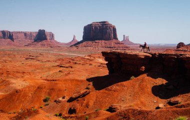 Monument Valley, Utah. Vahşi Batı Amerika Birleşik Devletleri