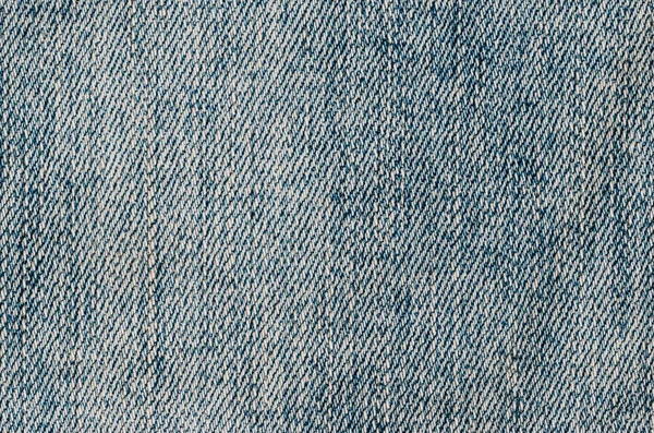 Blauwe Klassieke Denim Stof Textuur Van Linnen Doek — Stockfoto
