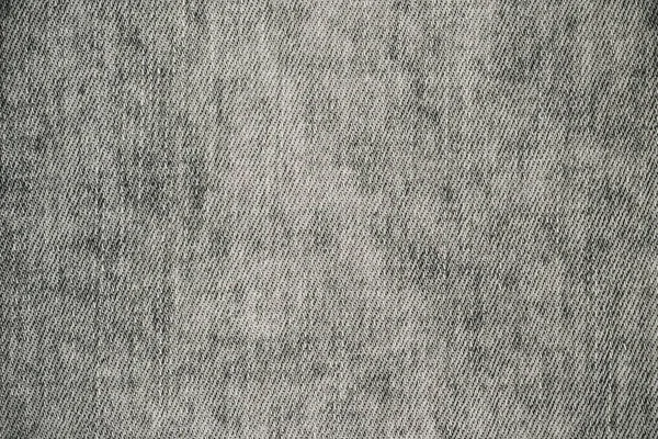 Textúráját Pamut Anyagból Szürke Farmer Szövet — Stock Fotó