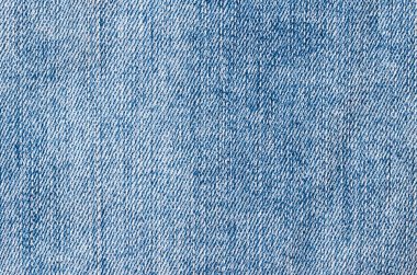 Mavi klasik denim dokusuna