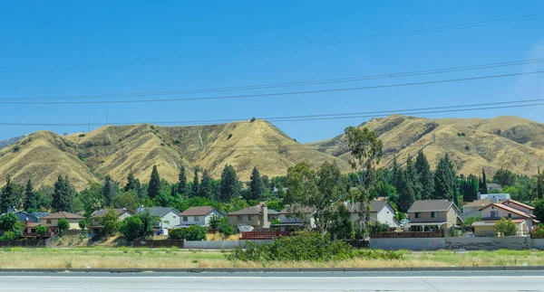 Los Ángeles California Estados Unidos Junio 2017 Zona Residencial Suburbio —  Fotos de Stock
