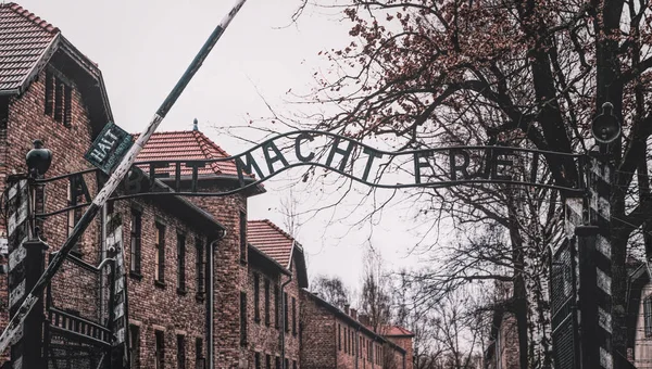 Osvětim Polsko Listopadu 2019 Koncentrační Pracovní Tábor Tábor Smrti Osvětim — Stock fotografie