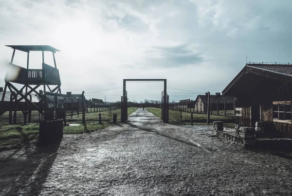 Auschwitz Polen November 2019 Concentratiekamp Vernietigingskamp Auschwitz Birkenau Polen Gedenkteken — Stockfoto