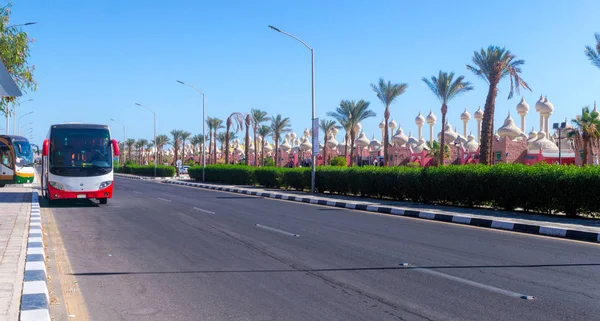 Шарм Эль Шейх Египет Декабря 2019 Года Современное Скоростное Многополосное — стоковое фото