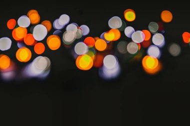 Soyut şenlik arka planı. Parlak bokeh