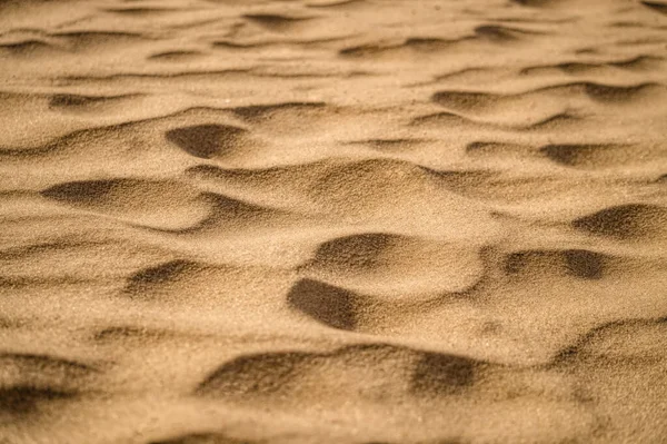 Vom Wind Geformte Sandstruktur — Stockfoto