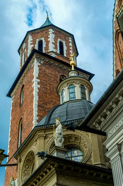 Königsschloss Wawel Krakau Polen — Stockfoto