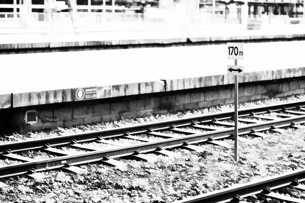 Oslo demiryolu taşıma istasyonu resimde arka plan — Stok fotoğraf