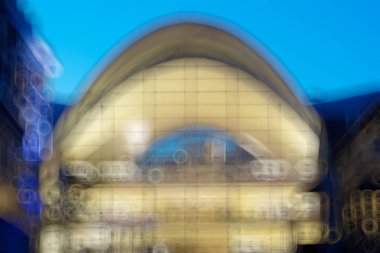 Bokeh arka bina Küre