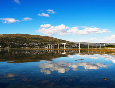 Norveç topluluk manzara arka plan