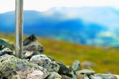 Boş şaft bokeh zemin