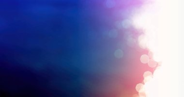 Okyanus bokeh arka planda dramatik ışık sızıntısı