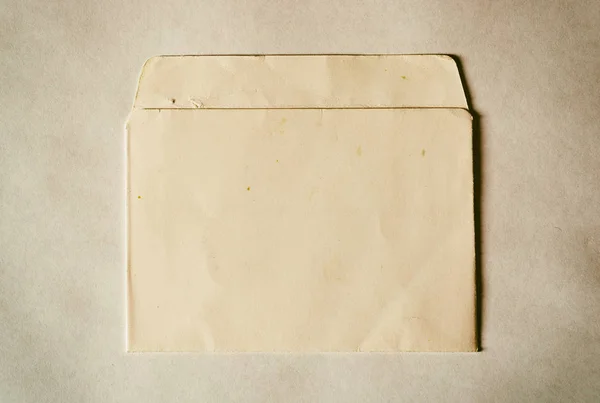 Horizontal vintage brown empty floppy case background — Stock Photo, Image