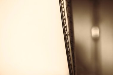 Harita bokeh arka plan vintage sepya kenarına yatay