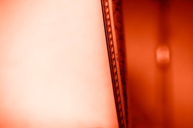 Harita bokeh arka plan yatay vintage kırmızı kenarı