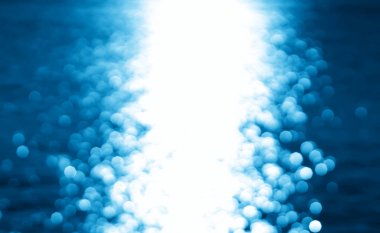 Ay yol Okyanusu günbatımı arka plan parlak