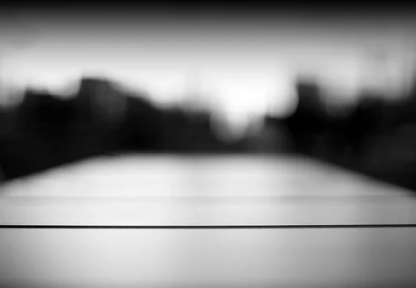 Горизонтально черно-белый драматический город боке фон — стоковое фото