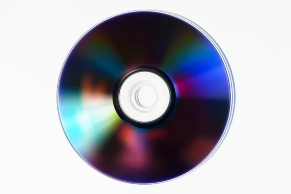 CD DVD-skiva på tabellbakgrund — Stockfoto