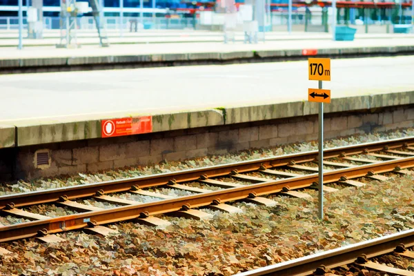 Oslo railroad transport station illustration background — Stock Photo, Image