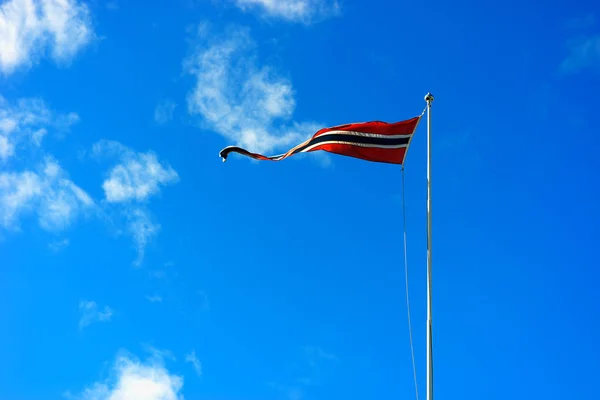 Ondeando fondo bandera de Noruega —  Fotos de Stock