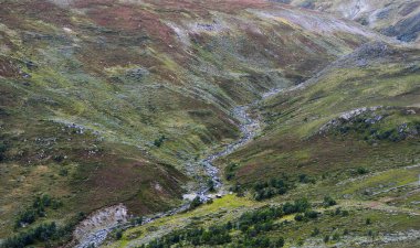 Dağ Kanyon manzara arka plan