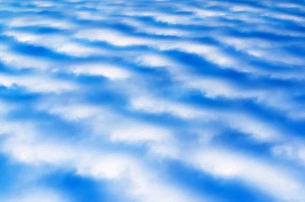 Horizontale hooggelegen cloudscape achtergrond — Stockfoto