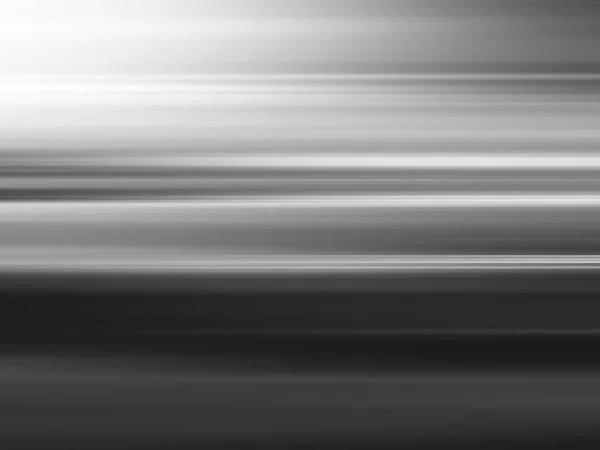 Horizontal preto e branco movimento borrão abstcrata fundo — Fotografia de Stock