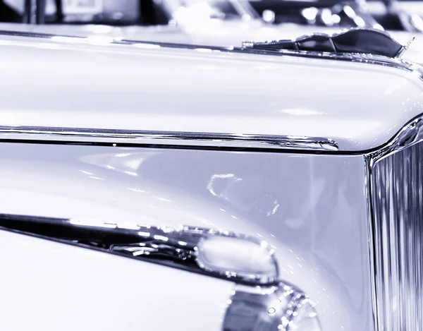 Horizontal Retro Auto Detail Hintergrund — Stockfoto