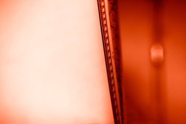 Harita bokeh arka plan yatay vintage kırmızı kenarı