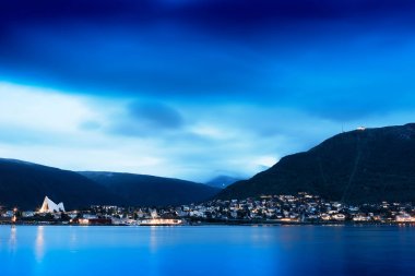 Klasik Norveç topluluk manzara arka plan