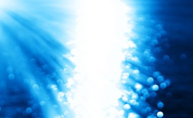 Ay Parlatıcı ve ay yol okyanus arka plan