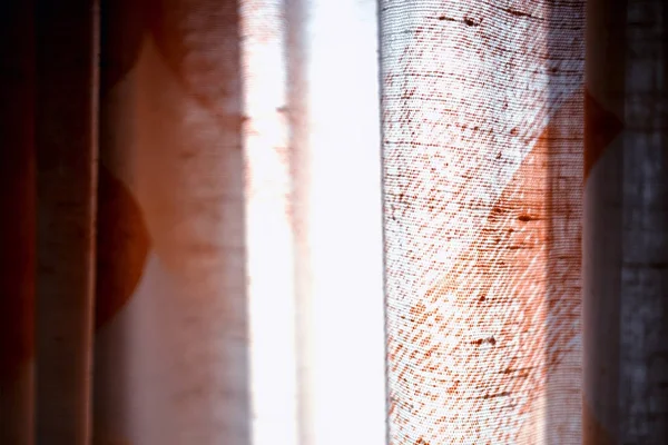 Горизонтальный ярко-коричневый занавес bokeh фон — стоковое фото