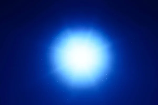 Maan blauwe gloed flare achtergrond — Stockfoto