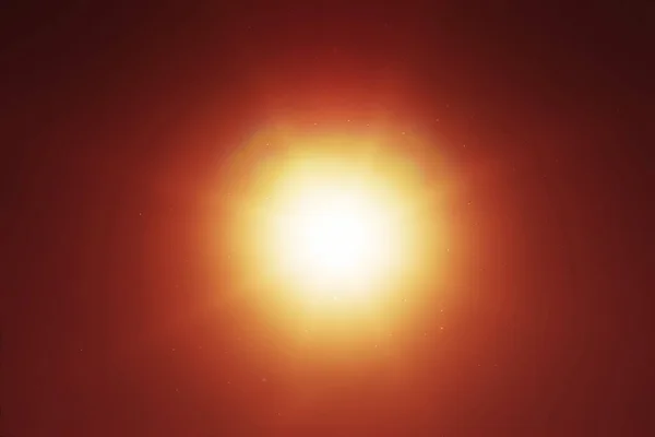 Sun glow flare orange background