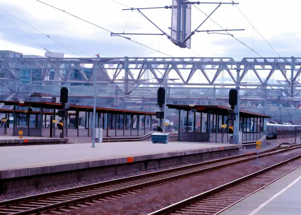 オスロ鉄道輸送駅背景 — ストック写真